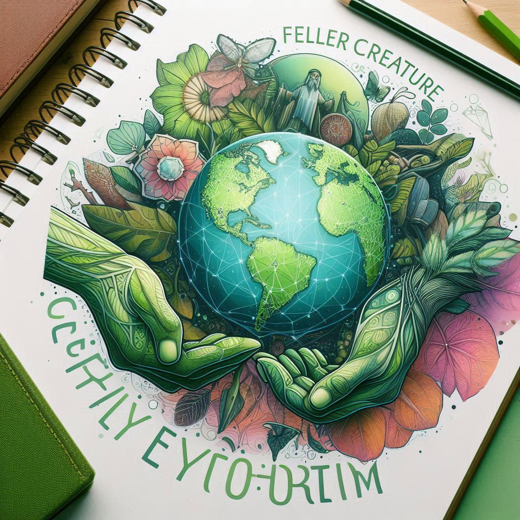 Aarde mens als mede-schepsel